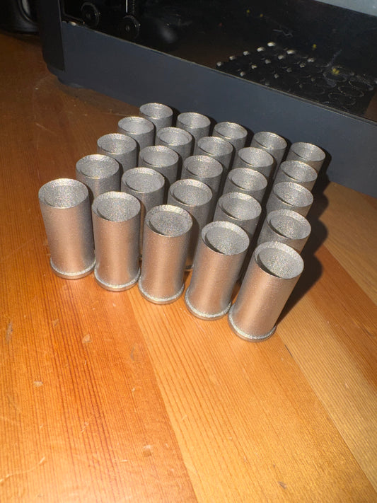 -PRE-ORDER- Stainless Steel 15mm Mini Shells (3)